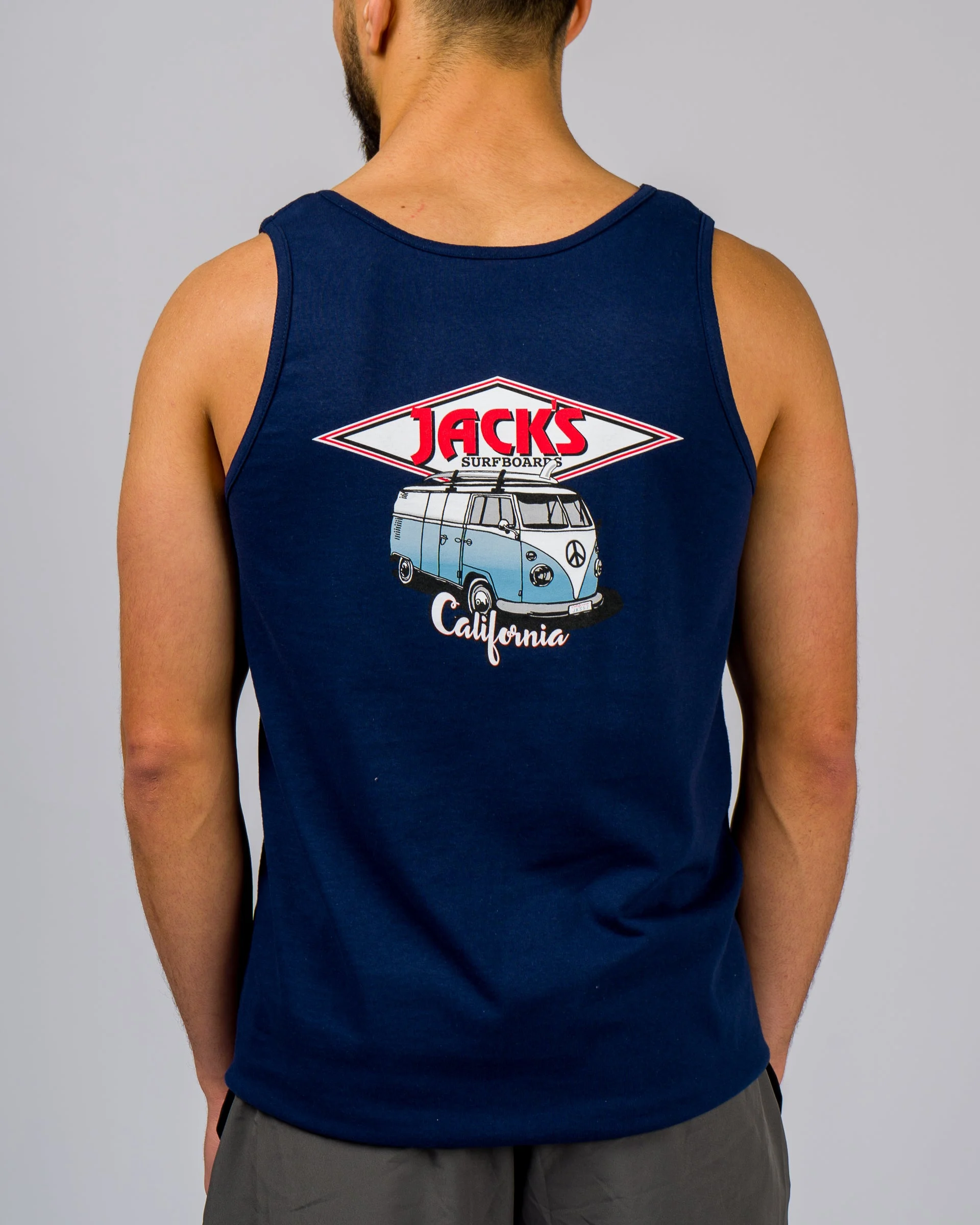 CA Diamond Transport Tank Top - Navy