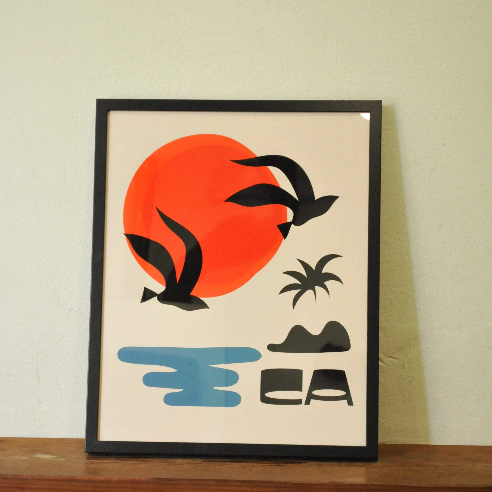 CA State of Mind Art Print