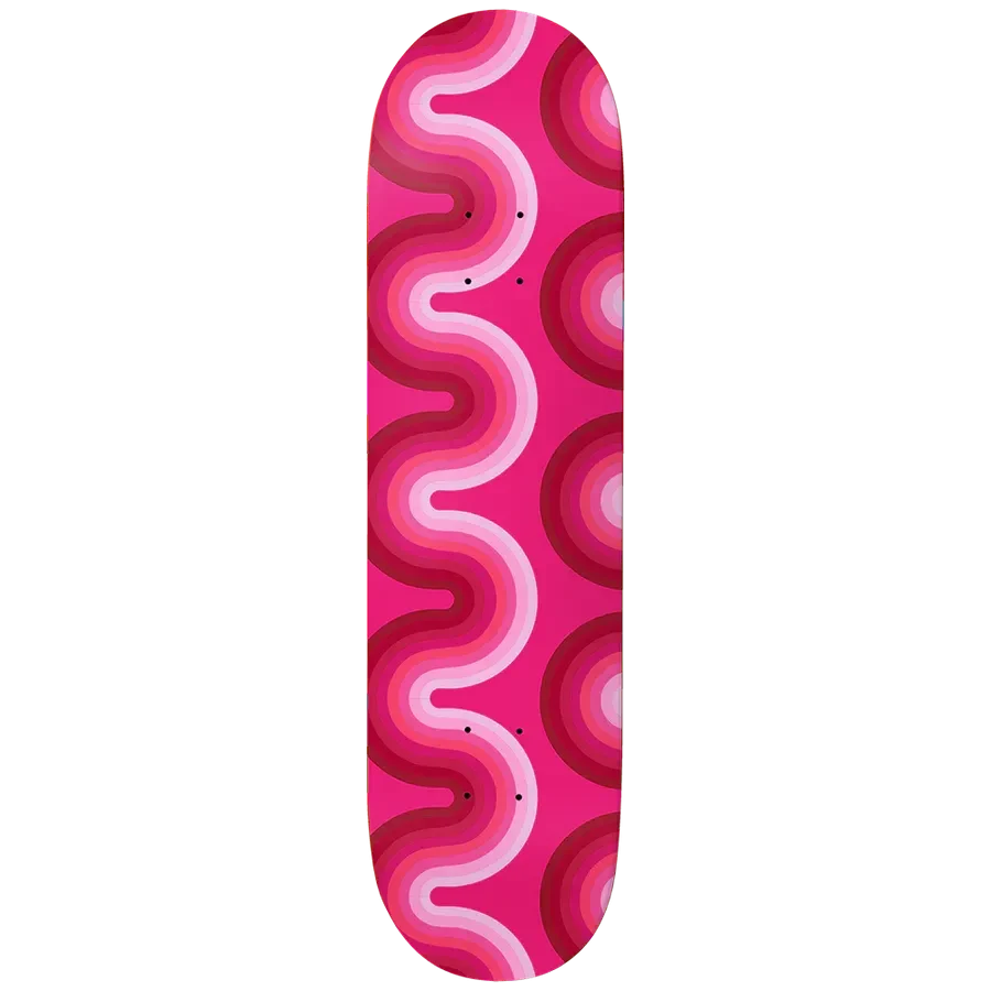 CALL ME 917 WAVY DECK / PINK SLICK / 8.38" is