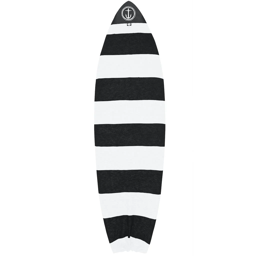 Captain Fin Co - Hybrid Boardsock - Black & White