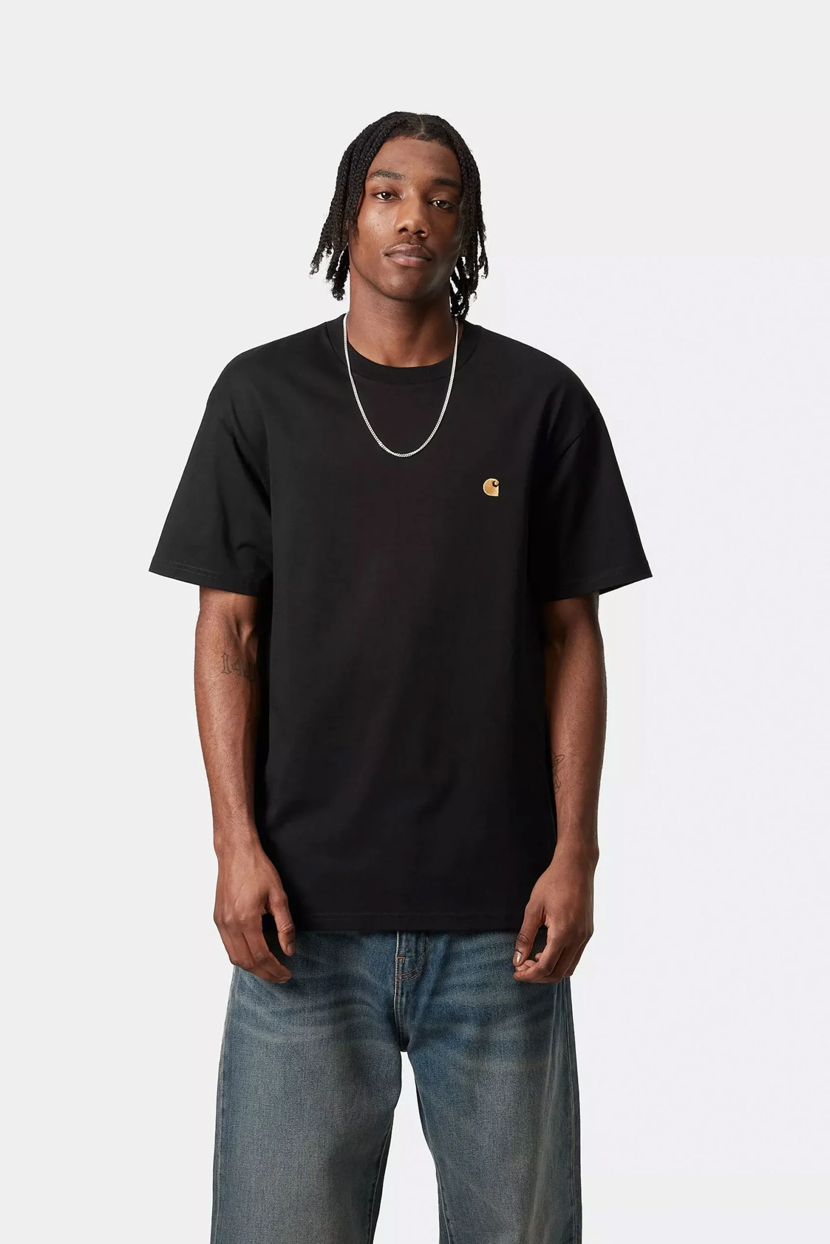 CARHARTT WIP - CHASE T-SHIRT - BLACK