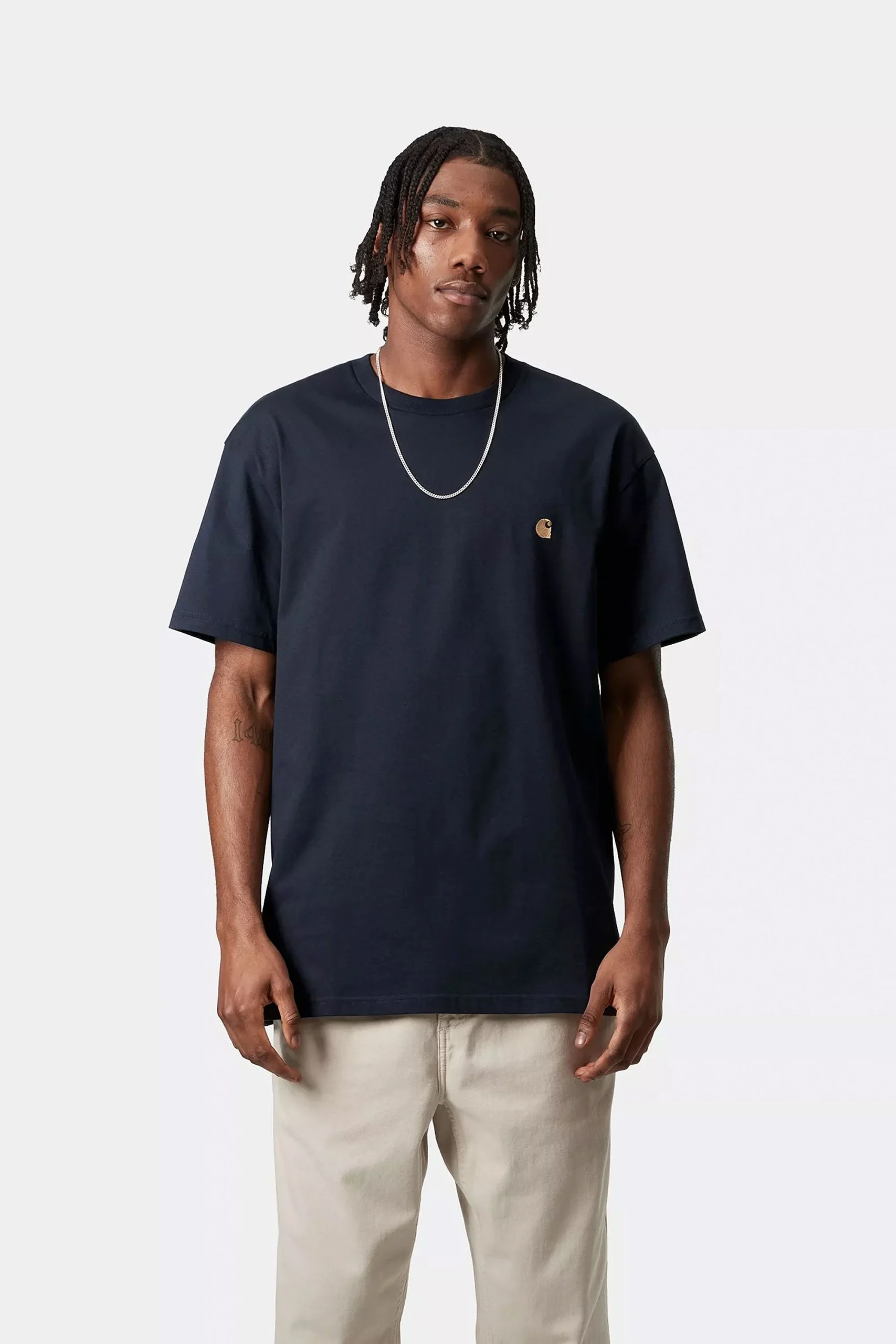 CARHARTT WIP - CHASE T-SHIRT - DARK NAVY