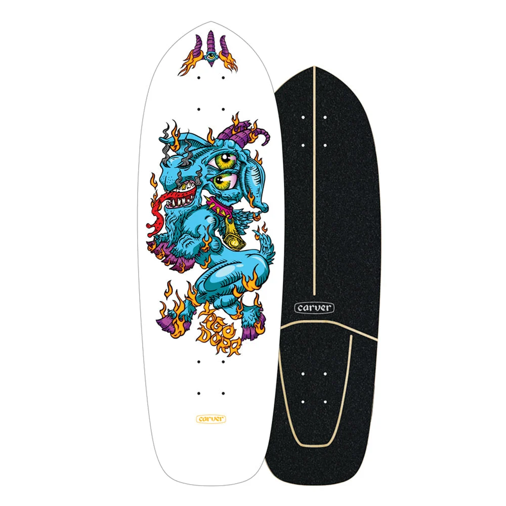 Carver Skateboards - 30.75" Yago Dora Fire Goat - Deck Only