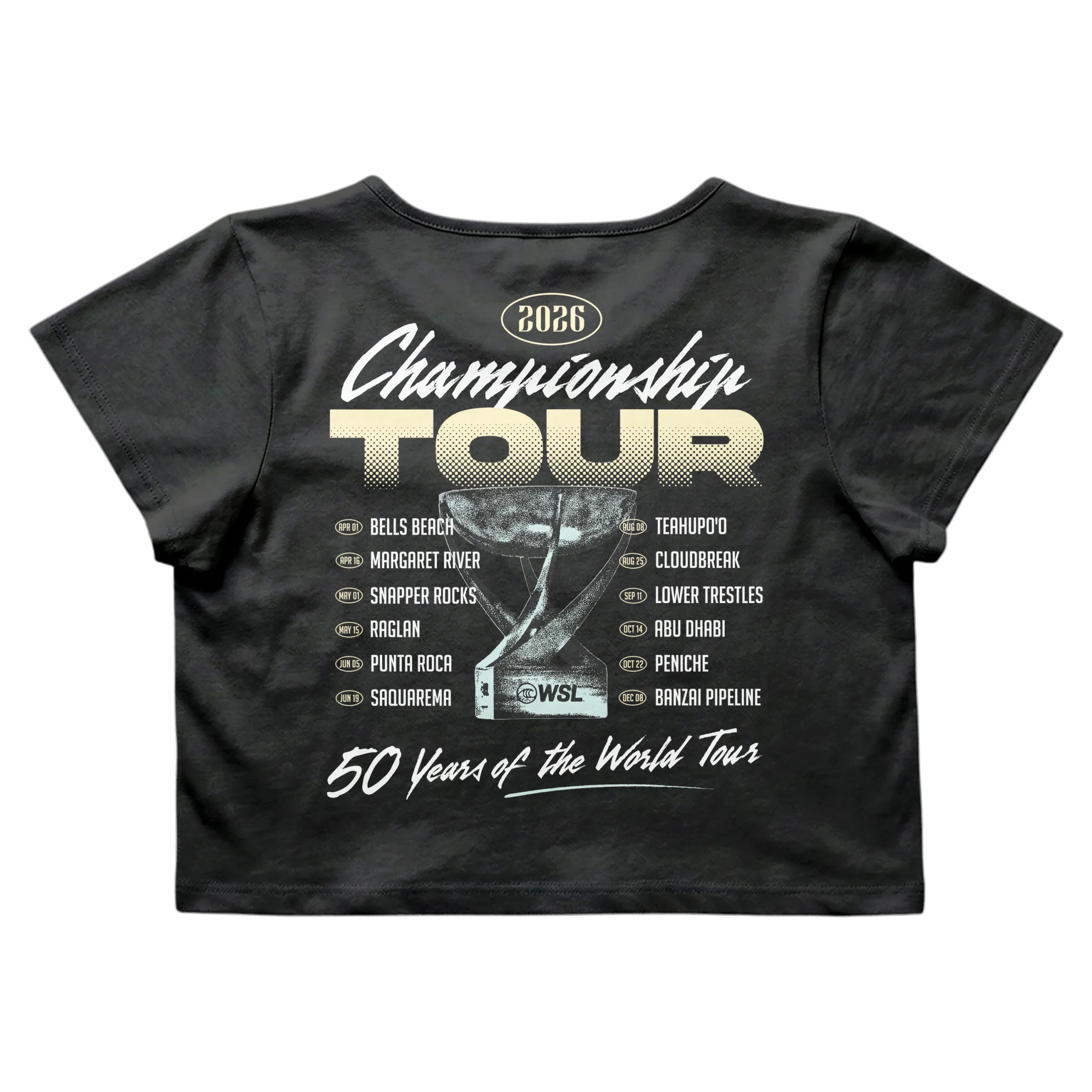 Championship Tour 2026 Crop Tee - Womens