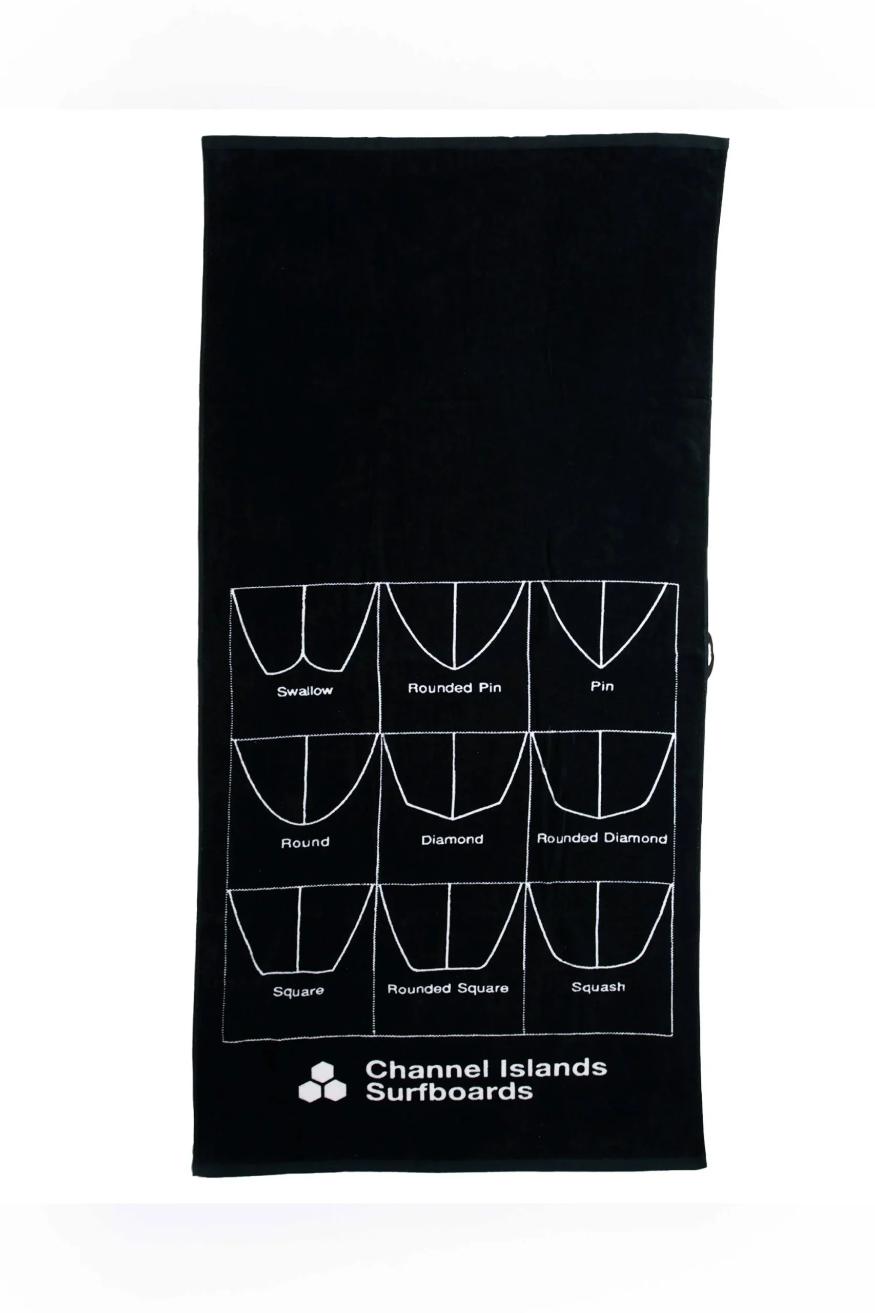 CHANNEL ISLANDS - CI BEACH TOWEL - TAILS