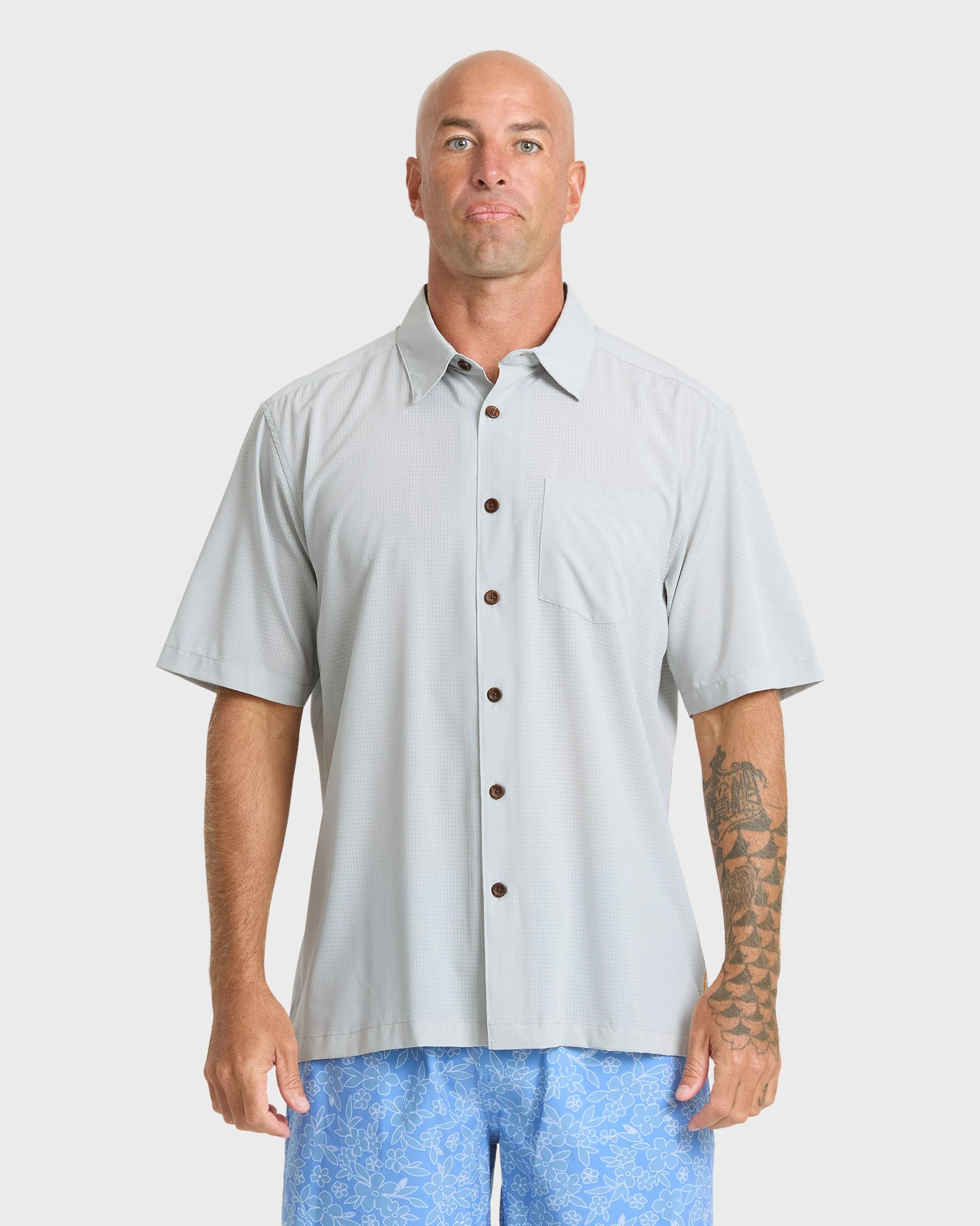 Chaser Short Sleeve Woven Shirt - High Rise | Quiksilver