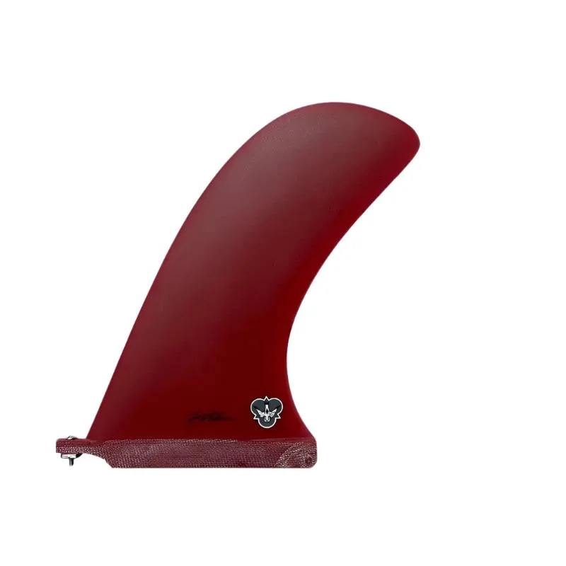 CJ Nelson CALI PIVOT Longboard Fin Fiberglass (10" - 11")/Red Color