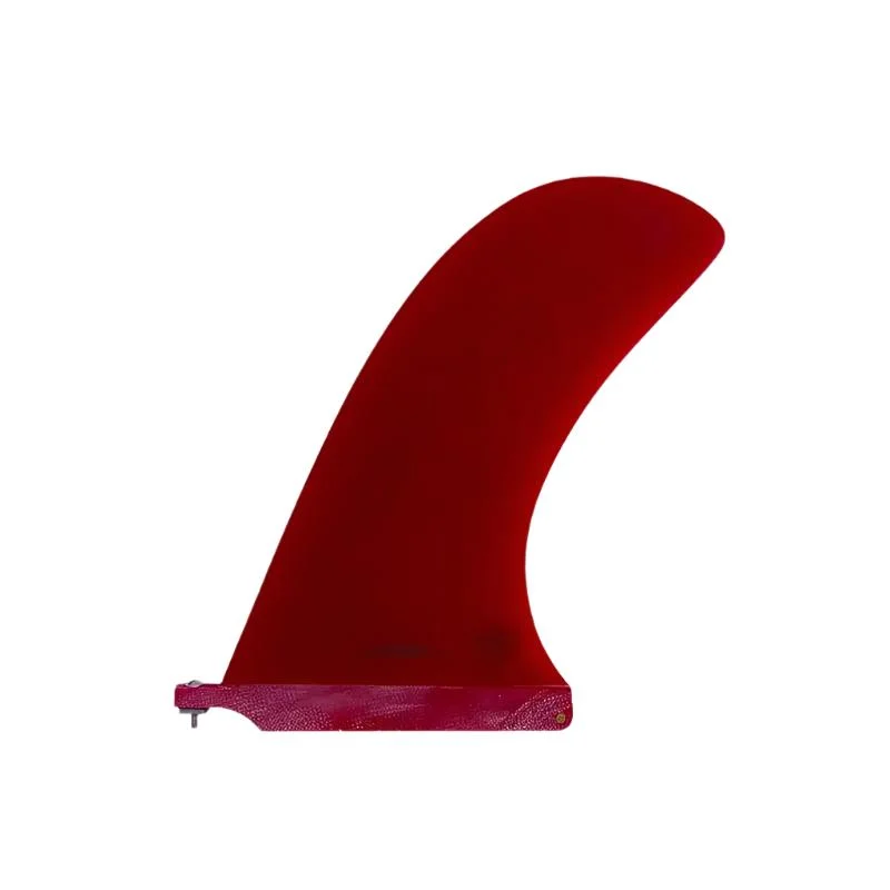 CJ Nelson CLASSIC PIVOT Longboard Fin Fiberglass 9.5"-10.5" Red