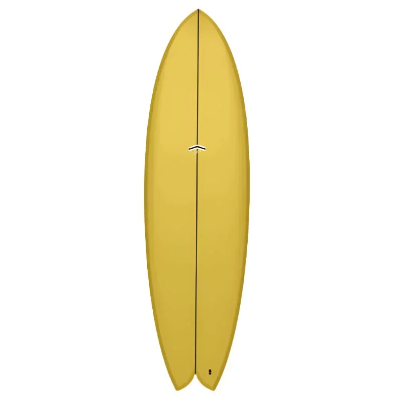 CJ Nelson MILO Fish 3 Fin FCS (6'3- 6'9) Thunderbolt Red