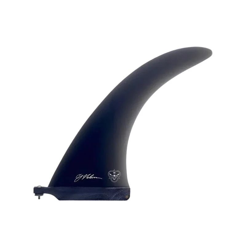 CJ Nelson PARALLAX 9.5'-10.5' Longboard Fin Black