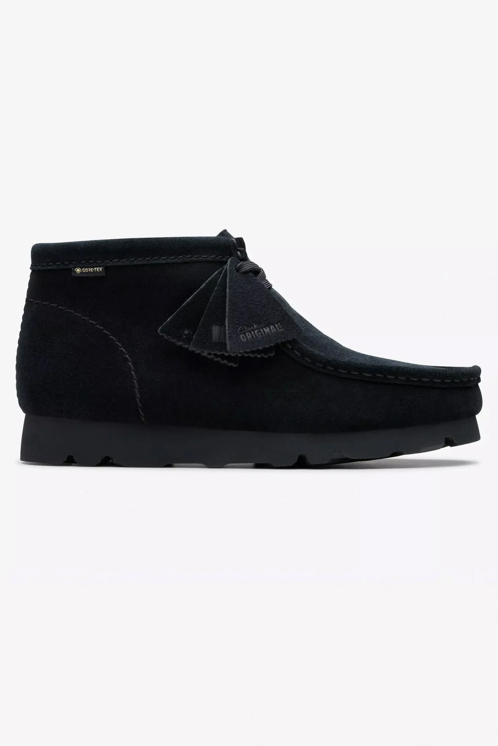 CLARKS - WALLABEE BOOT GTX - MAN - BLACK SUEDE