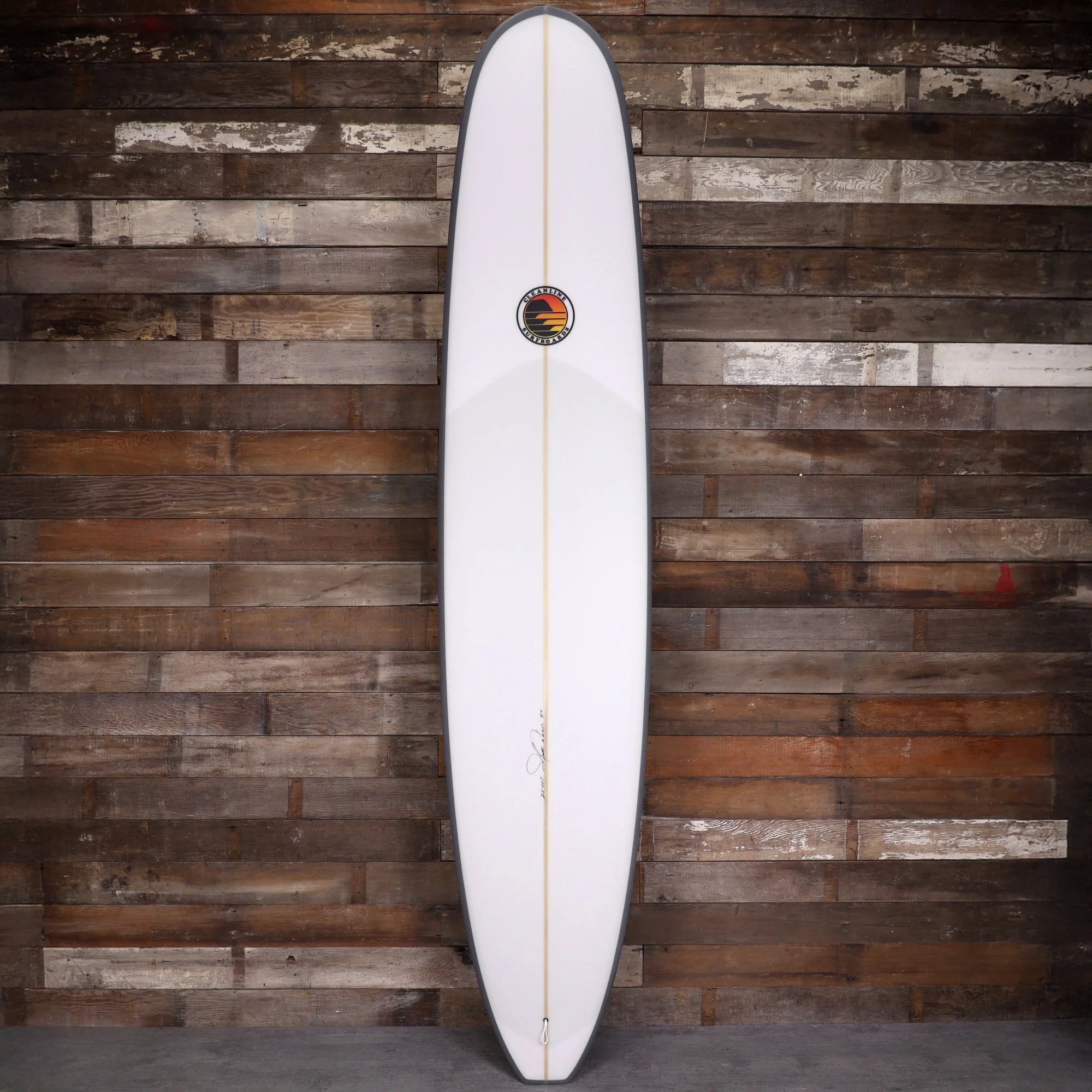 Cleanline Performance Log 9'4 × 23 × 3 Surfboard - Black Rails