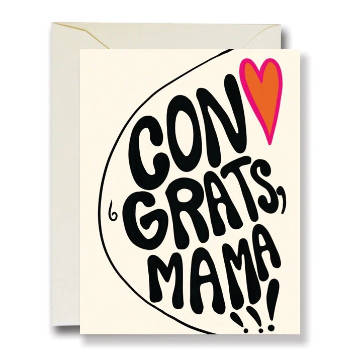 Congrats Mama Card