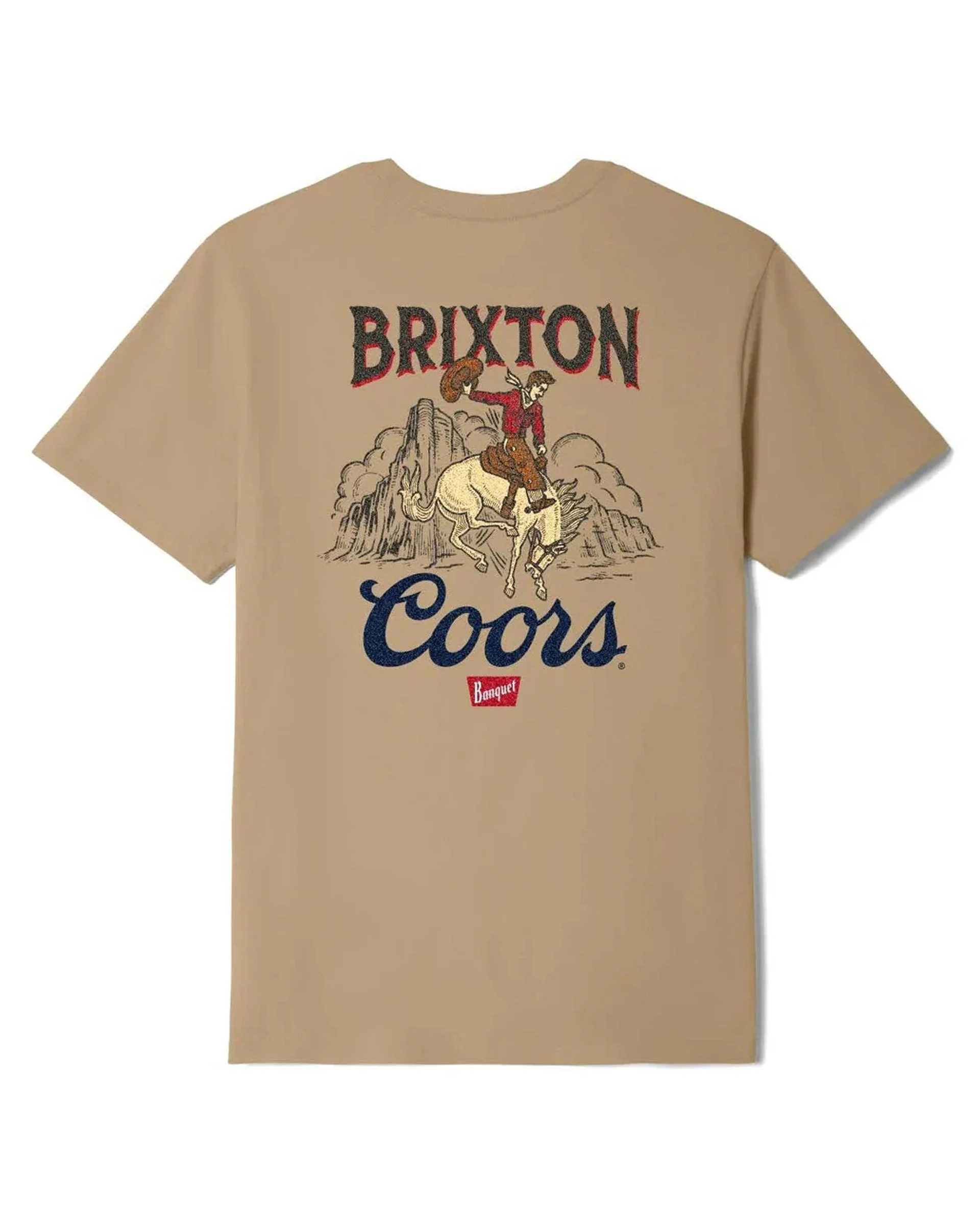 Coors Omaha S/S Standard T-Shirt - Tan