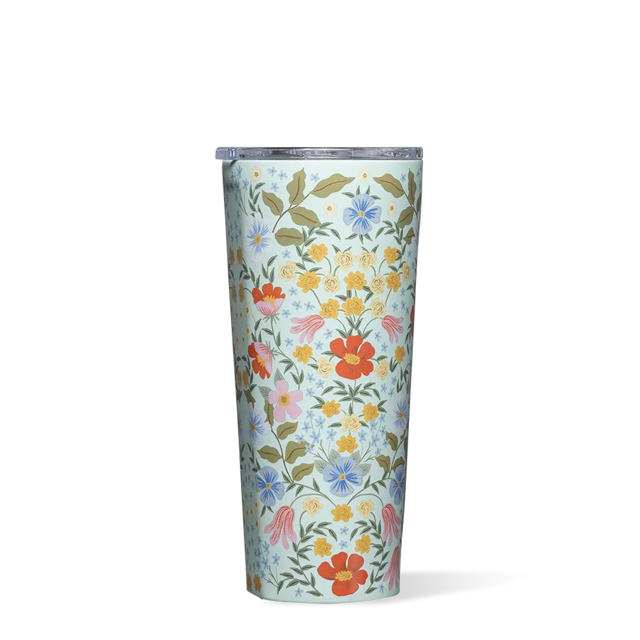 Corkcicle x Rifle Paper 24 oz Tumbler-Bramble