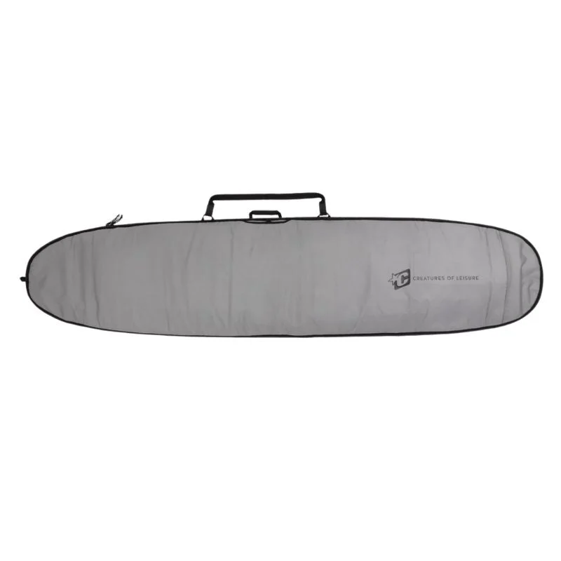 CreaturesofLeisure Longboard Bag Icon (7'6-10') Silver Black