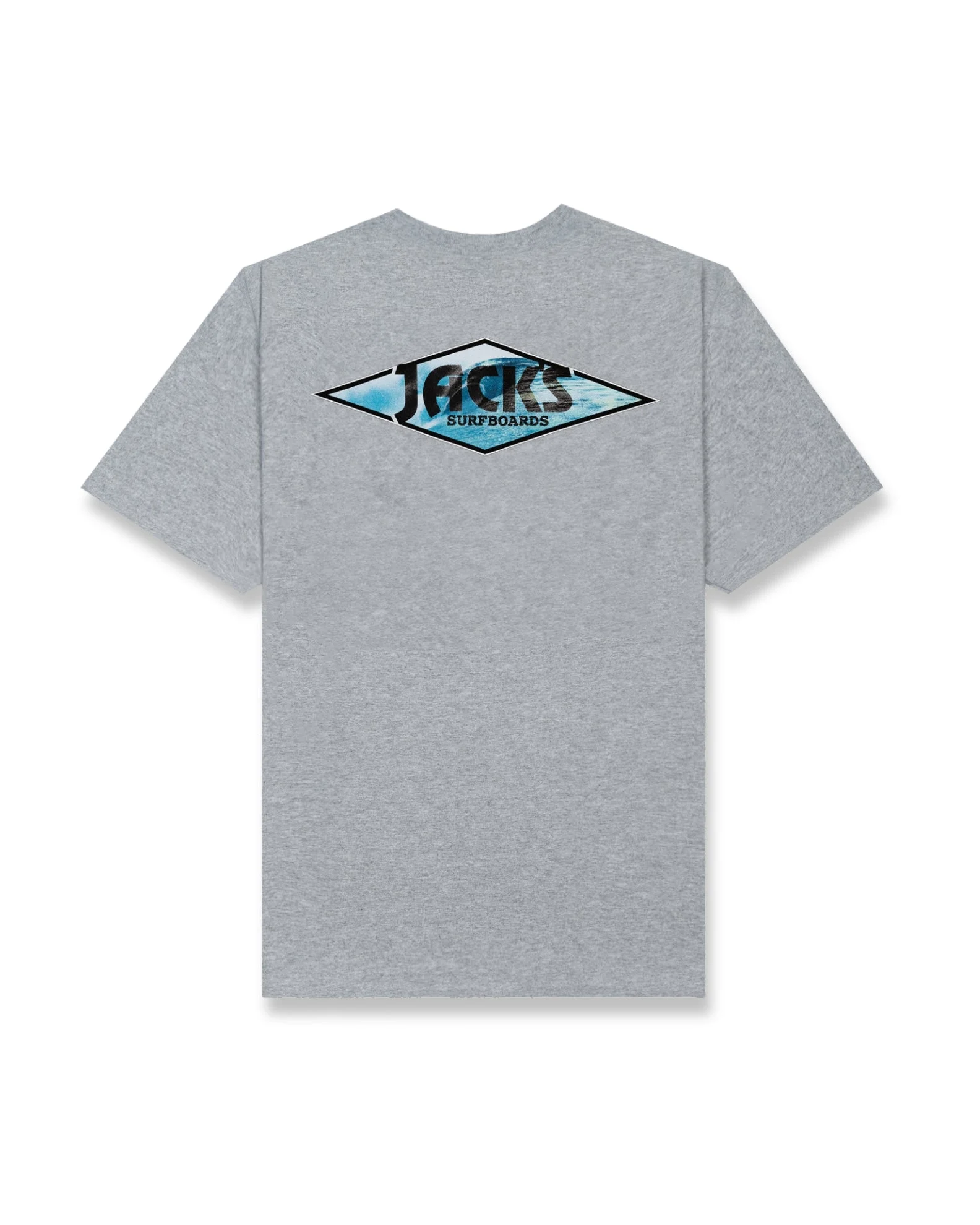 Crystal Wave CF (Classic Fit) S/S Tee - Athletic Grey