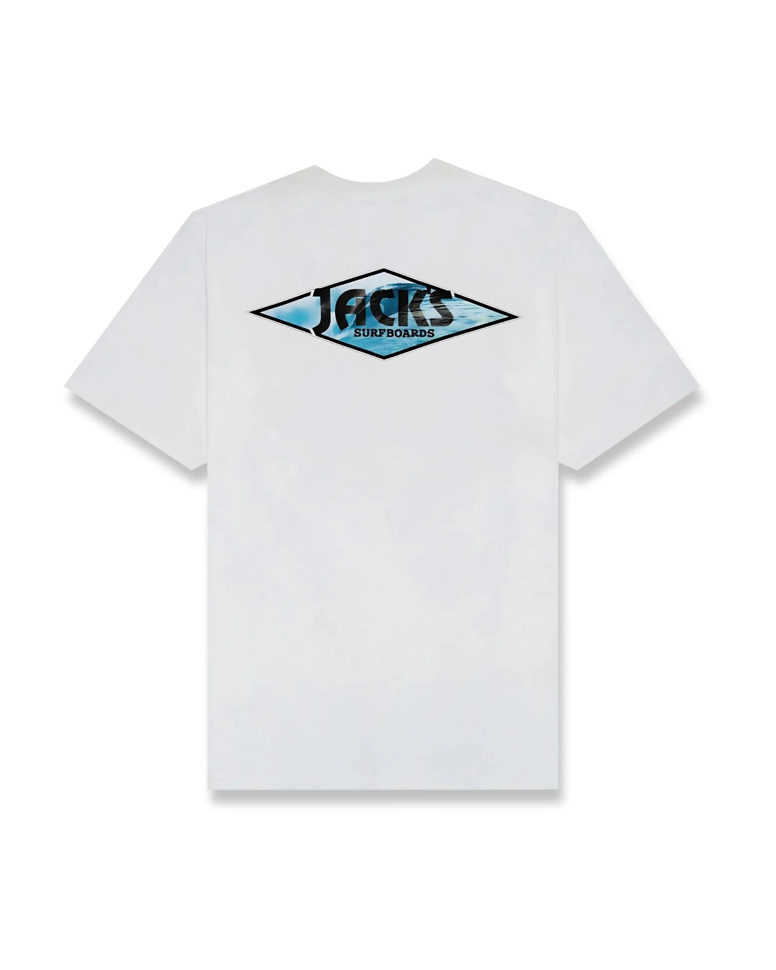 Crystal Wave CF (Classic Fit) S/S Tee - White