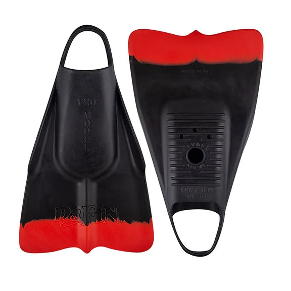Dafin Pro Classic Swim Fins - Black/Red