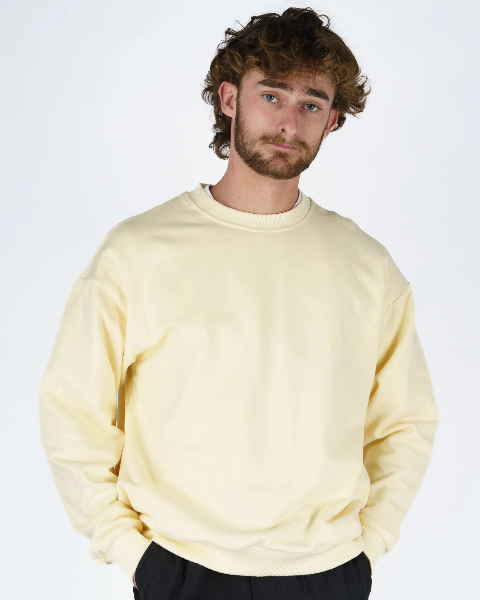 Dandy Fleece Crewneck - Cream
