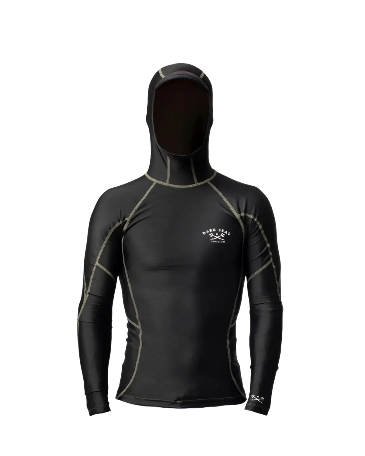 Dark Seas Bandit Rash Guard - Black