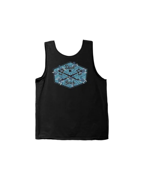 Dark Seas Mens Tank Top Bloom