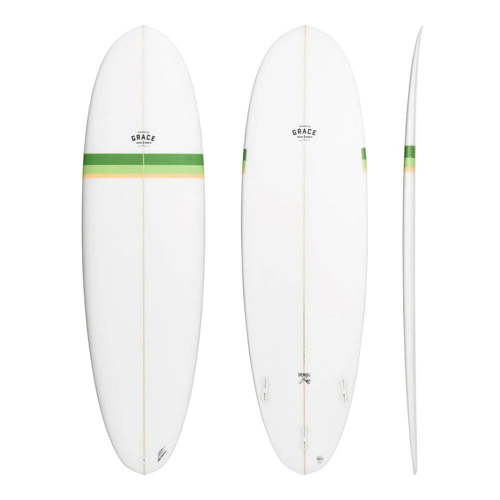 Demibu 7'4" x 22 1/2" X2 3/4" - 52.20L, Diamond, 3xFutures Fin Boxes, PU - ID:1037305