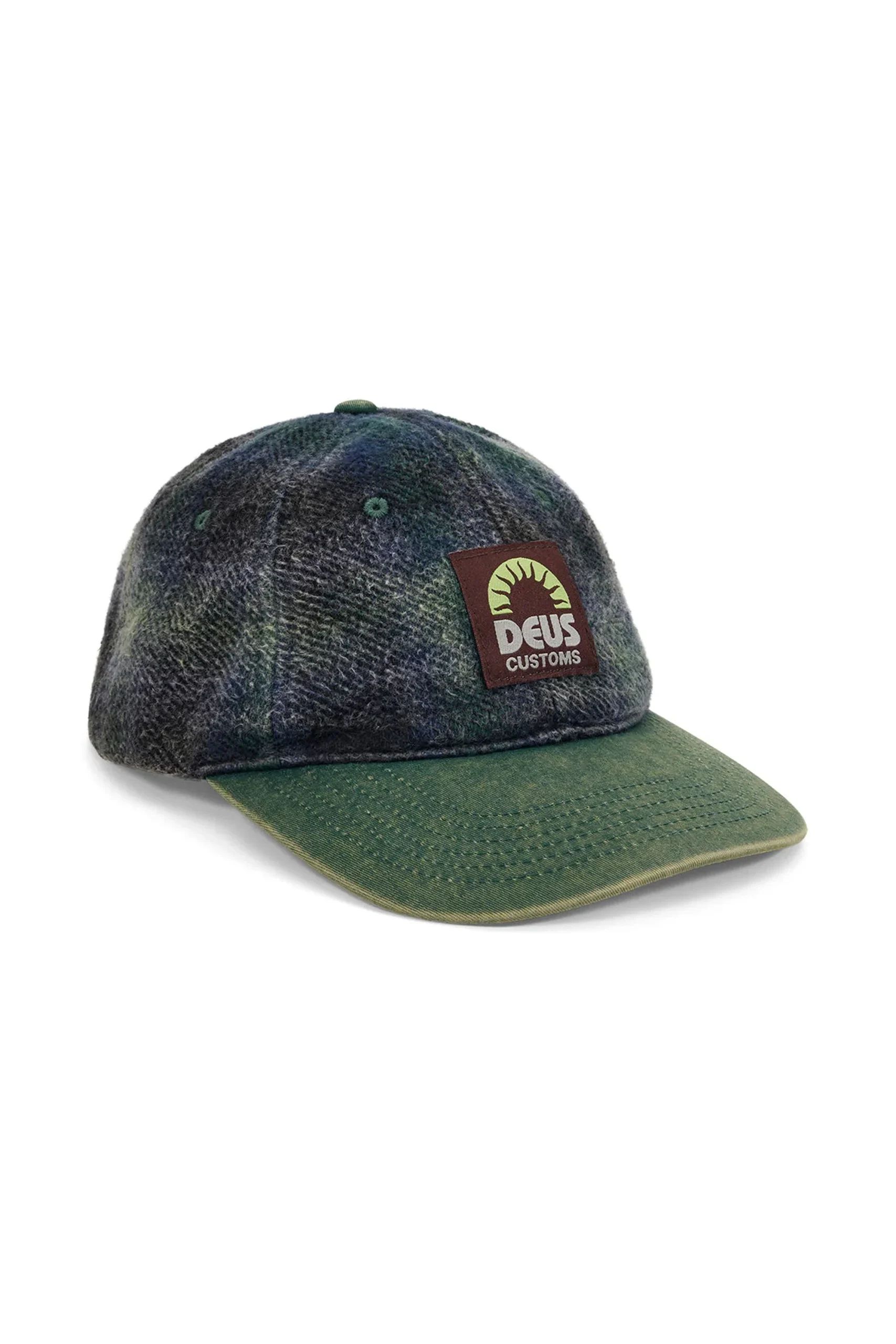 DEUS - VACAY CHECK CAP - BLACK CHECK