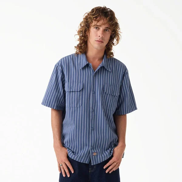 Dickies Mens Woven Worn In Lightweight