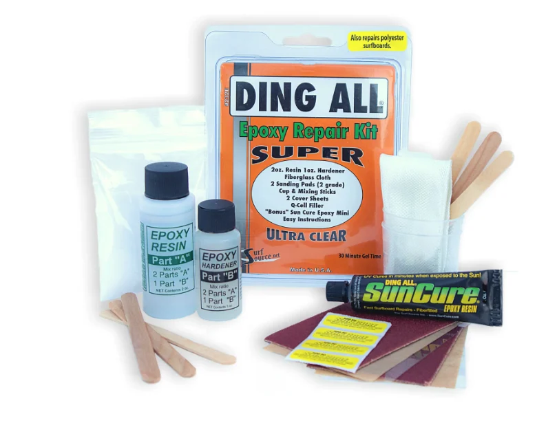 Ding All Epoxy Resin Surfboard Ding Repair Kit - Super