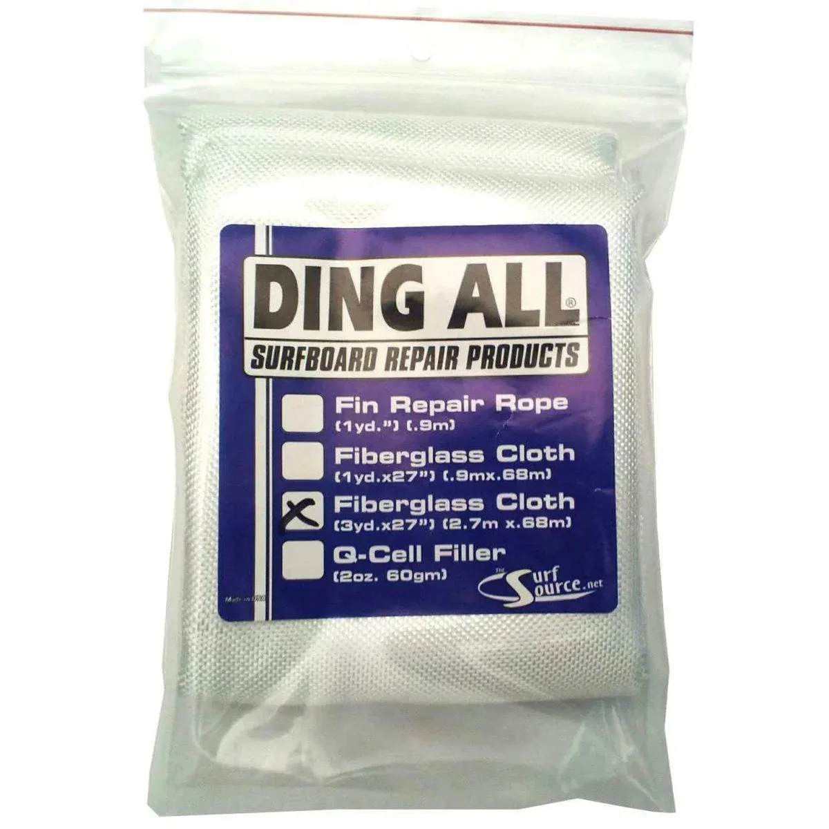 DING ALL FIBERGLASS CLOTH 1 - 3 YARDS