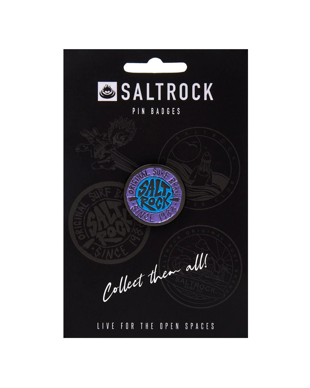 Essential Pin Badge in Blue