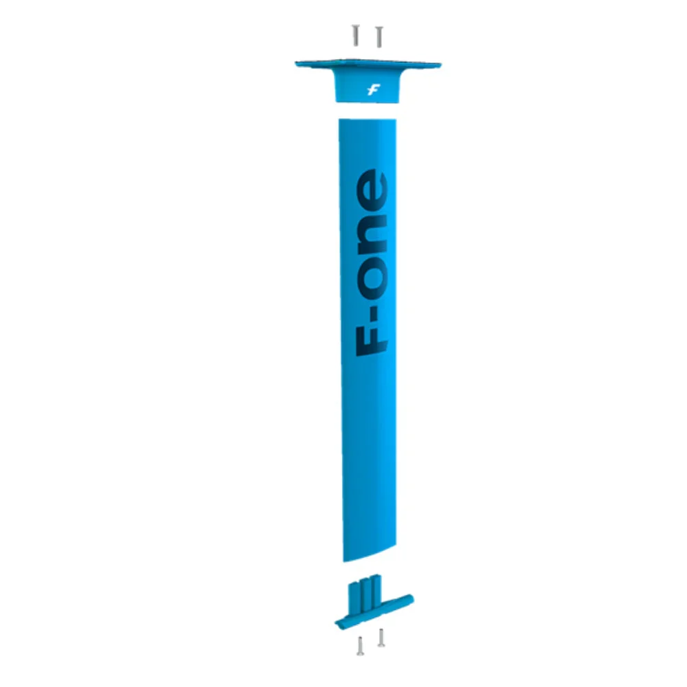 F One Aluminum Mast Set with Mast Plate and Titan Mast Foot