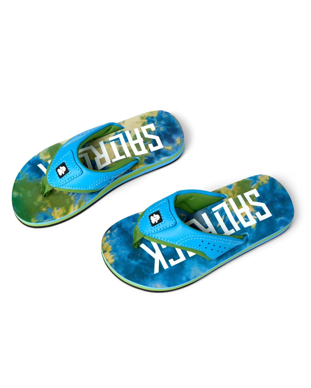 Fader Kids Flip Flops in Green