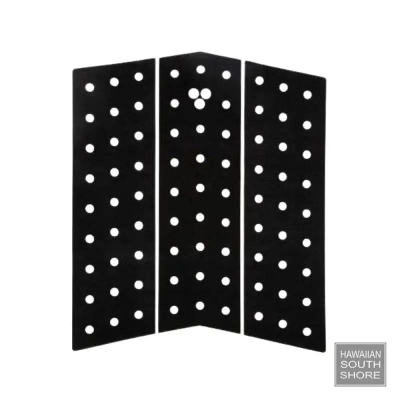 FCS Deckpad Gorilla Grip Skinny Three Mid Deck Traction Black
