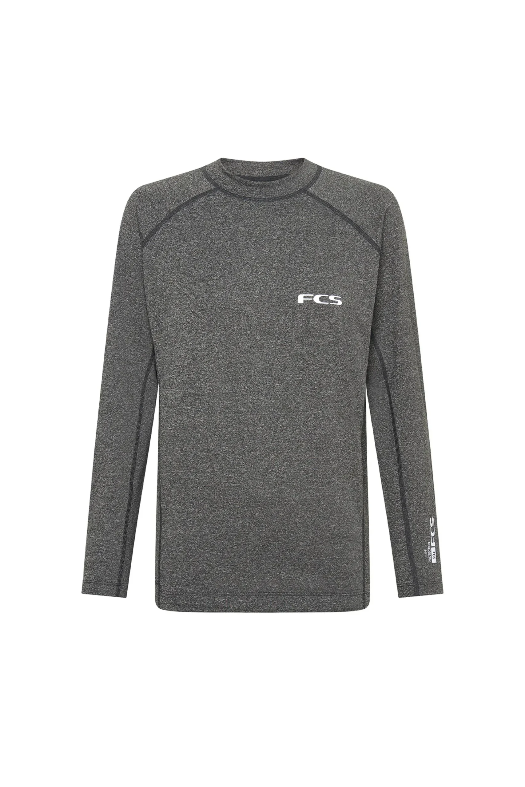 FCS - ESSENTIAL RASH VEST - HEATHER GREY