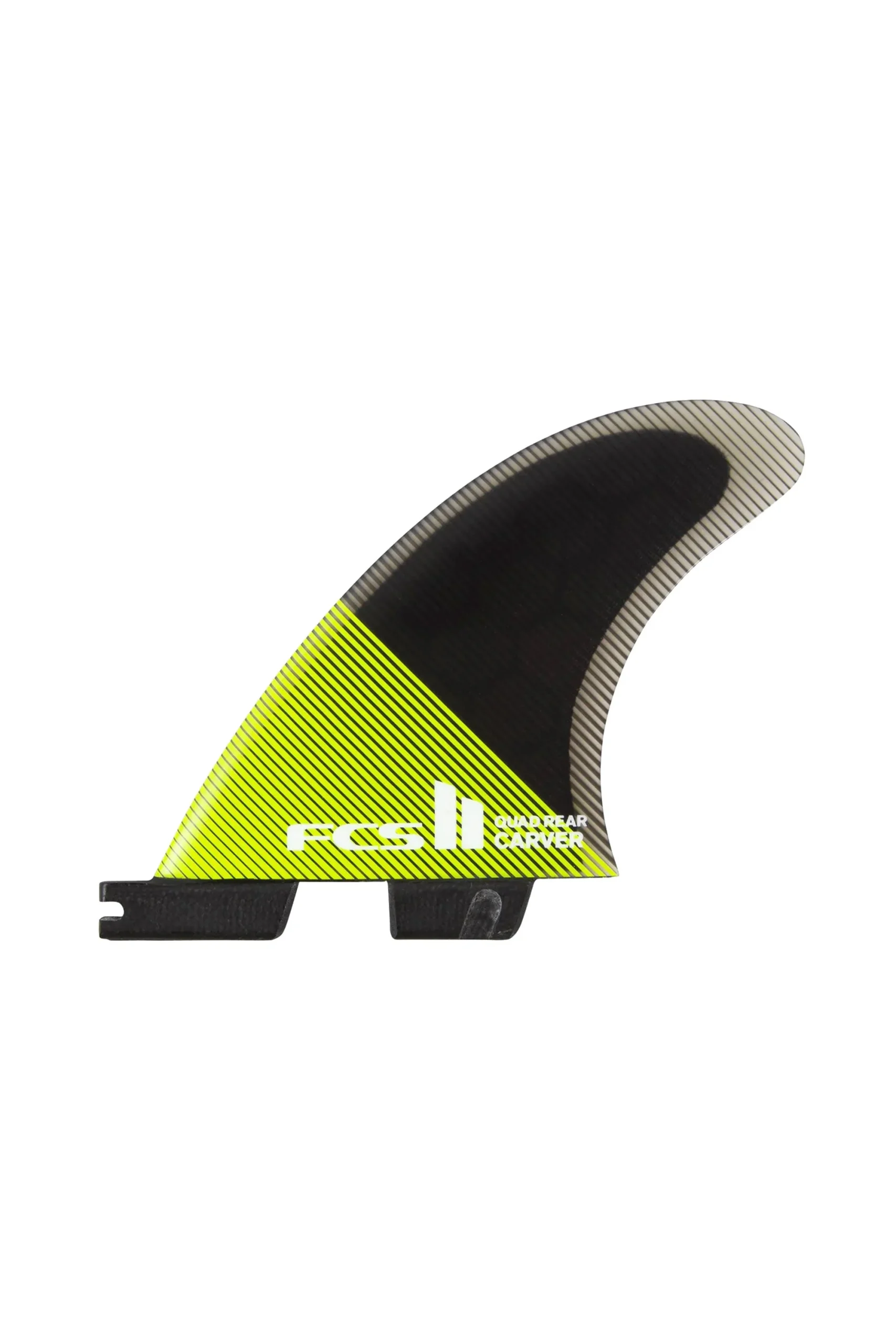 FCS - FCS II CARVER - PC - M - QUAD REAR - 2FINS