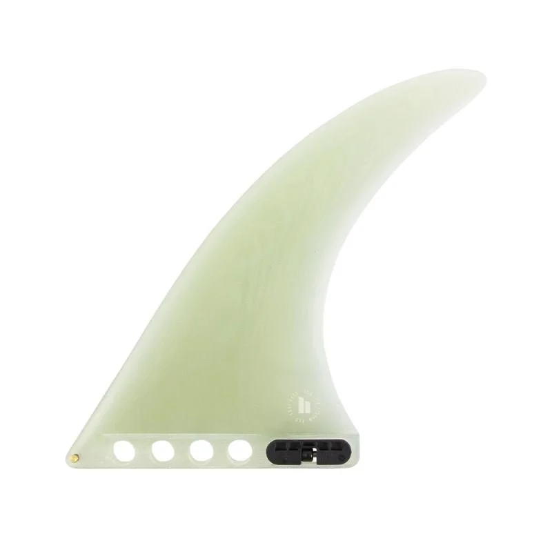FCS II FLOW II Longboard Fin (8.5"-10.5") Clear