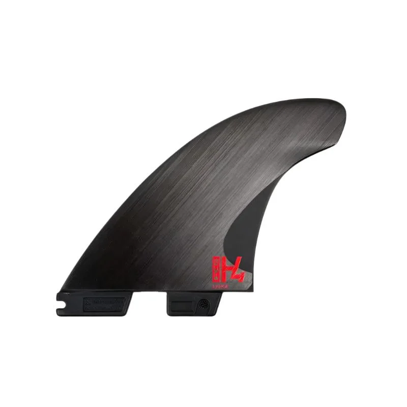 FCS II H4 3-Fin Uni Directional Carbon (Small-Large) Smoke