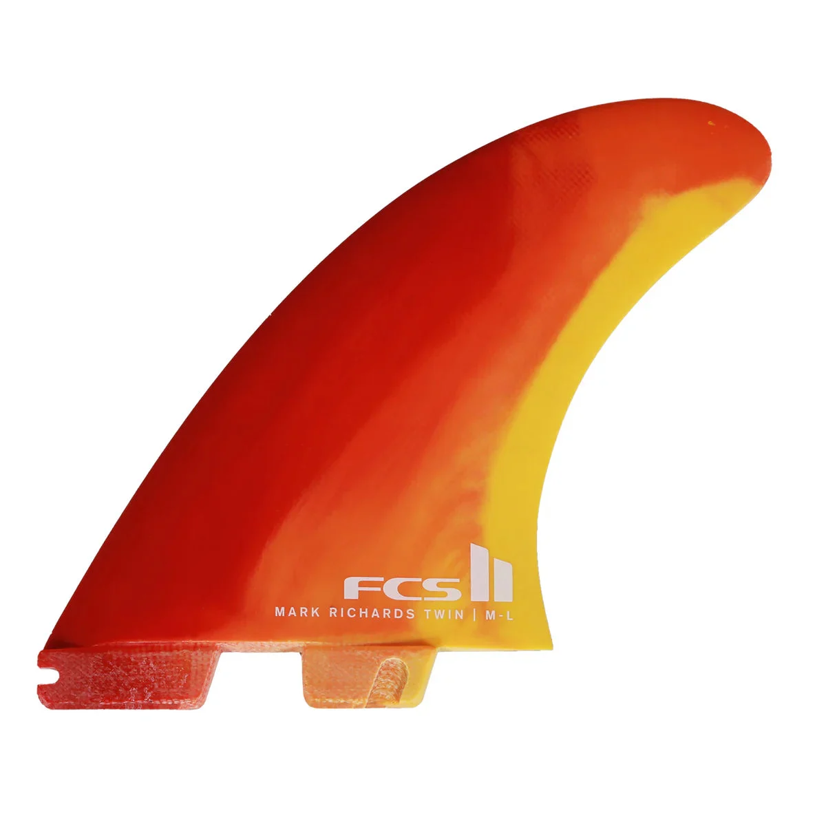 FCS II MR Twin + Trailer Fins - Sunrise Sunset