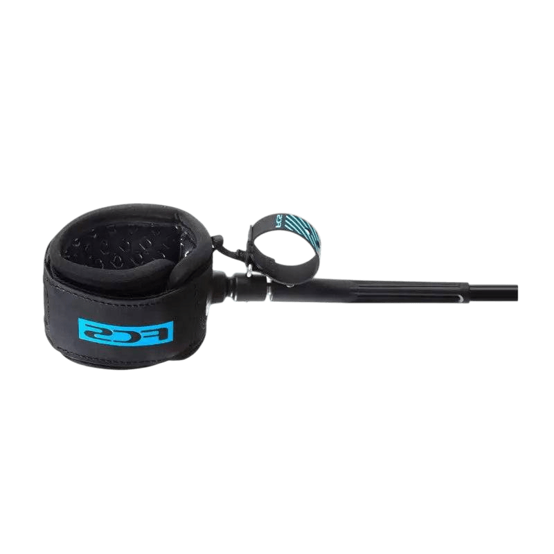 FCS Leash Protect Max Big Wave Essential (10'-12') Black