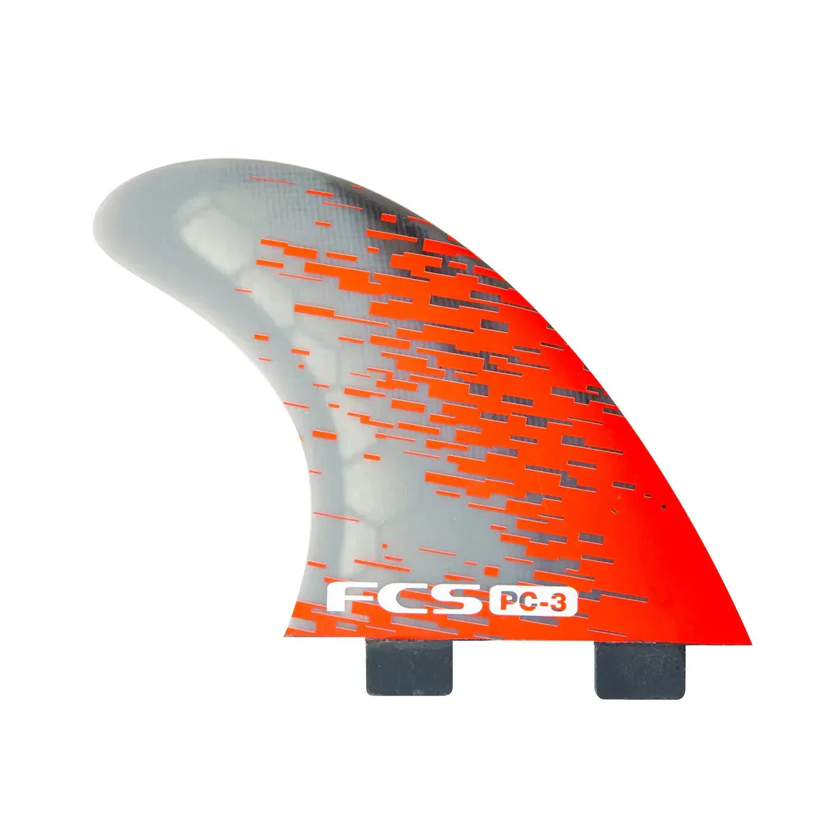FCS PC-3 Tri Fin Set Red Smoke