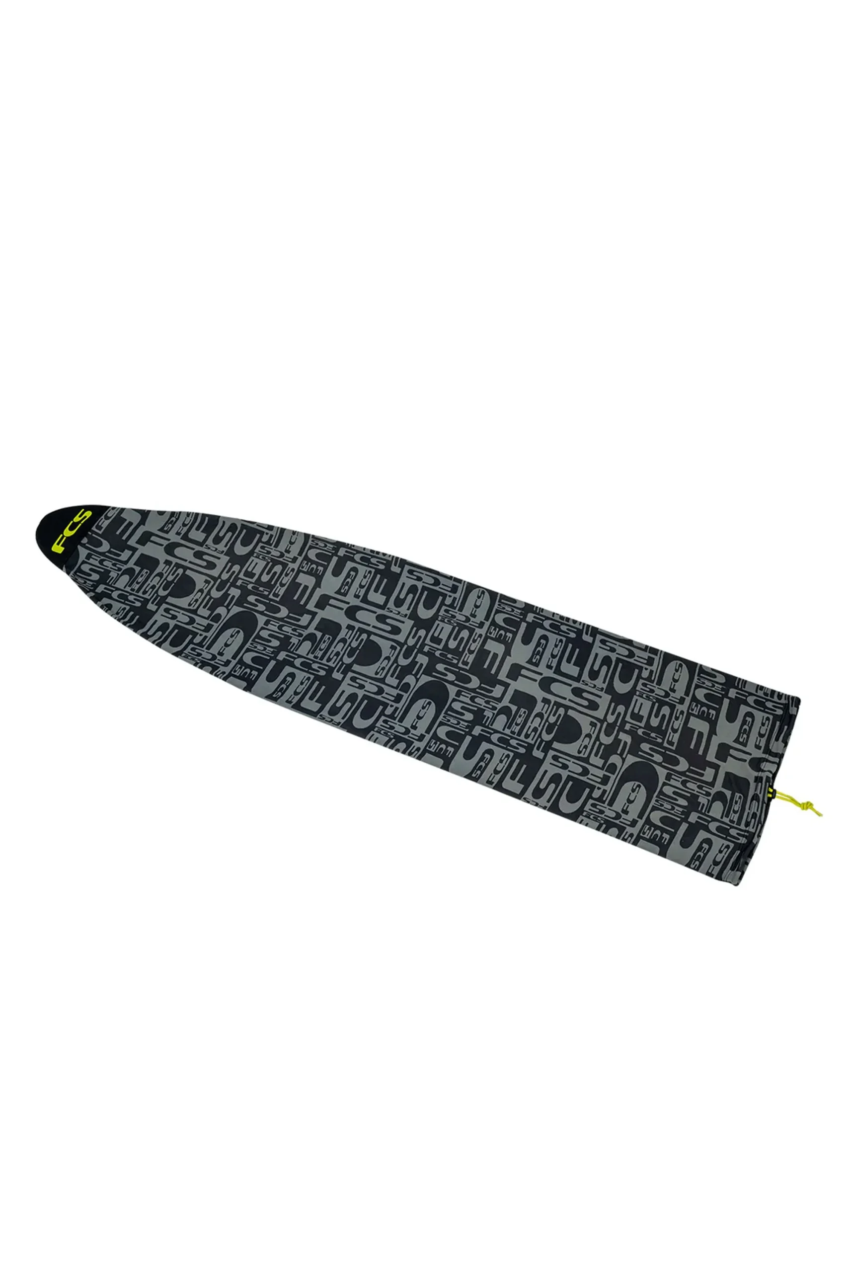 FCS - STRETCH FUN BOARD 6.7 - MONOGRAM COAL/LIME