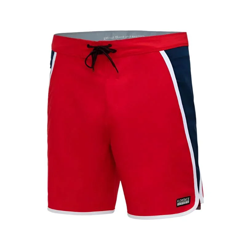 Florence Marine X Boardshorts Block 28"-36"/Racing Red