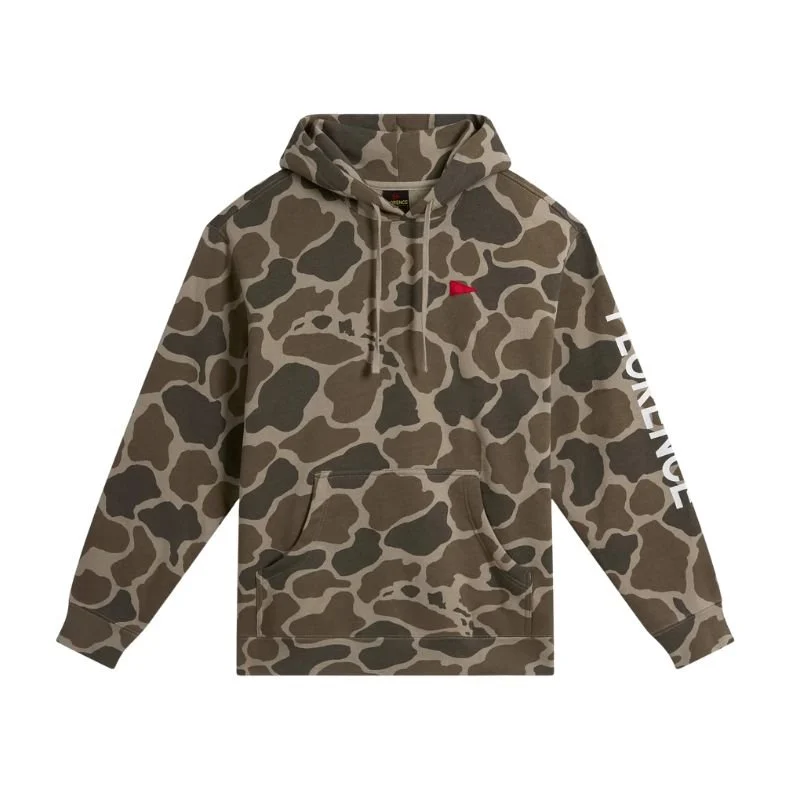 Florence Marine X Hoodie Burgee (Small -Large) Tundra Camo