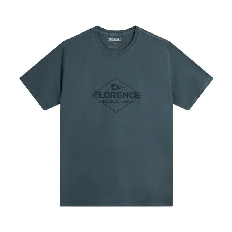 Florence Marine X T-Shirt Flag (Small-XLarge) Sea Blue