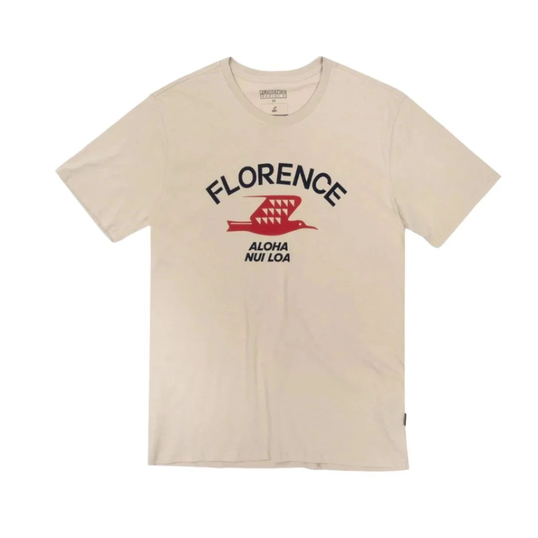 Florence Marine X T-Shirt IWA (Small-XLarge) Tan