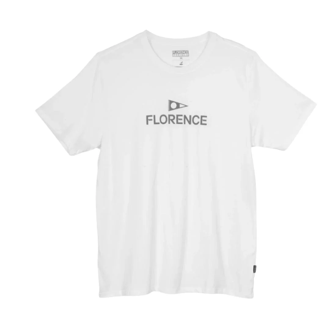 Florence Marine X T-Shirt Logo (Small- XLarge) White