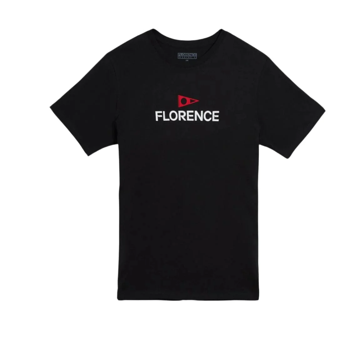 Florence Marine X T-Shirt Logo (Small- XXLarge) Black