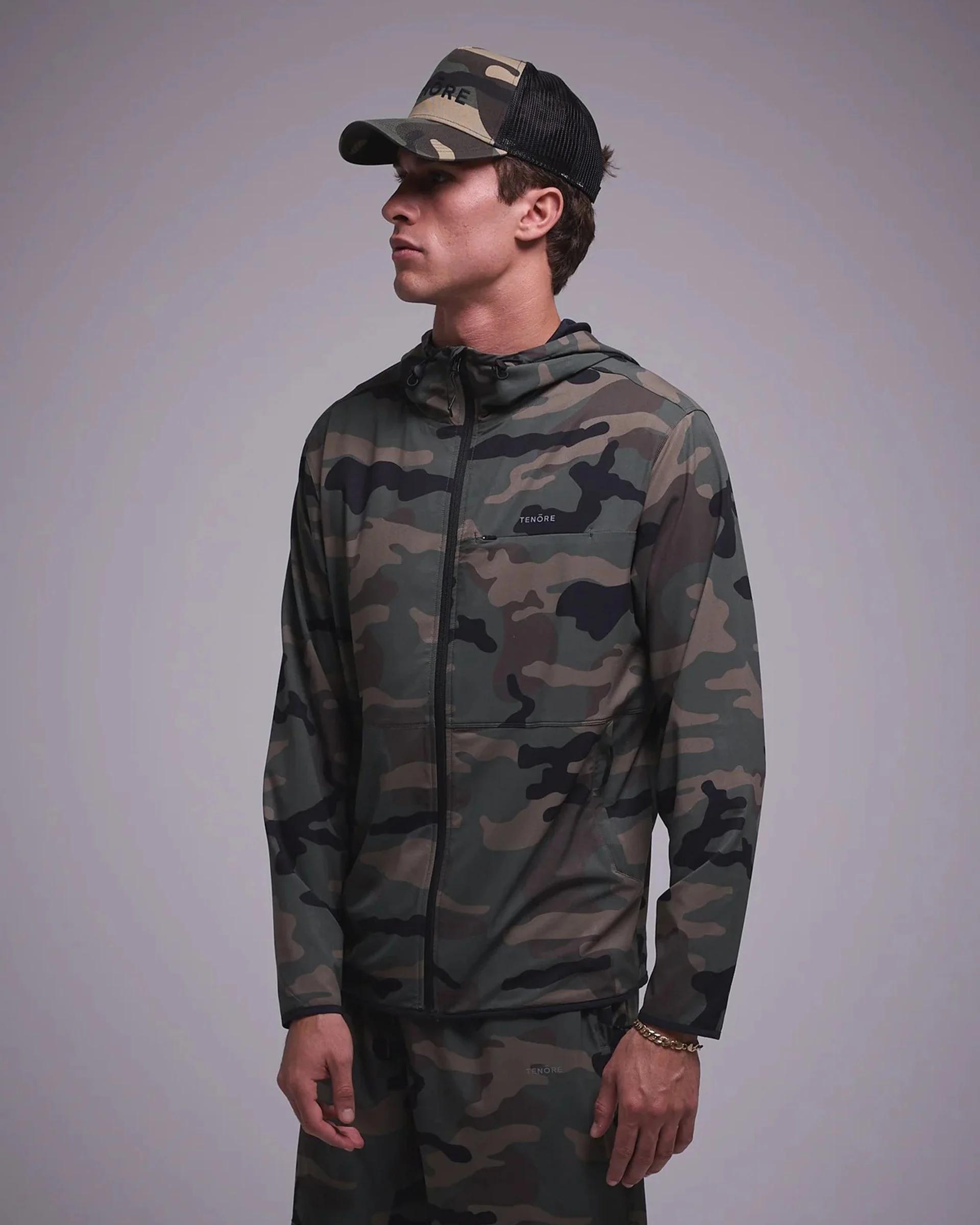 Flow Jacket - Olive Camo